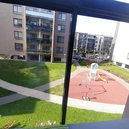 Erdvi Studija Spacious Studio Apartment Self Check In Vilnius Luaran gambar