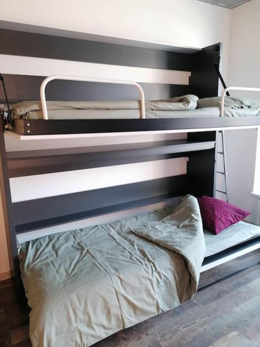 Erdvi Studija Spacious Studio Apartment Self Check In Vilnius Luaran gambar